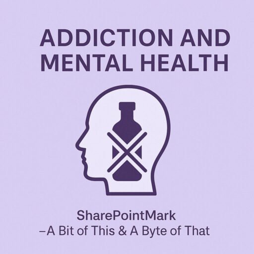 Exploring the connection between addiction and mental health.