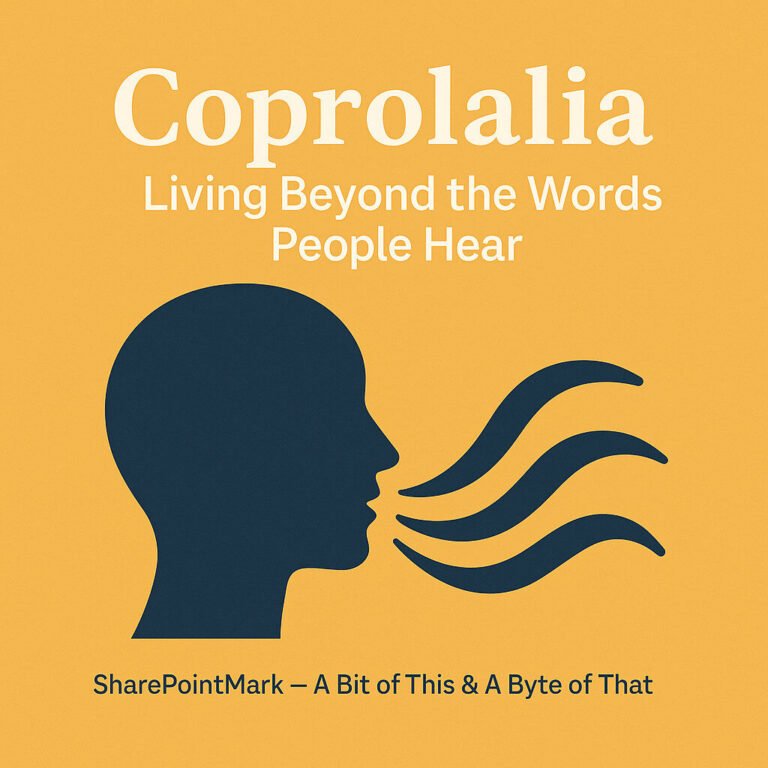 Coprolalia: Living Beyond the Words People Hear